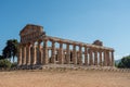 Temple of Athena in Paestum , Italy formerly known as Temple of Ceres Royalty Free Stock Photo