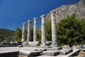 The Temple of Athena in Priene, Turkey