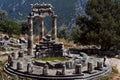 Temple of Athena Pronea-Delphi-Greece