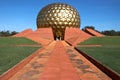 Temple in Auroville, India Royalty Free Stock Photo