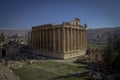 Temple of Bacchus, Baalbek Lebanon Royalty Free Stock Photo