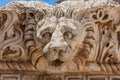 Temple of Bacchus romans ruins Baalbek Beeka Lebanon Royalty Free Stock Photo