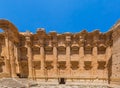 Temple of Bacchus romans ruins Baalbek Beeka Lebanon Royalty Free Stock Photo