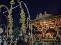 Bedha Temple night views at Bali