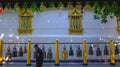 Temple in bangkok thailand ancient architecture art Chedi Phra That Doi Suthep in Chiang Mai, Thailand asia