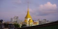 Temple in bangkok Thailand (Wat Tri-mit)