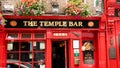 The temple bar in Dublin Ireland