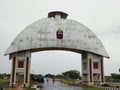 Temple base Town welcome gate in Indian art and culture