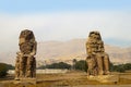 The temple behind the Collossi of Memnon is currently being excavated