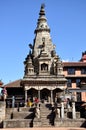 Temple at Bhaktapur Durbar Square Royalty Free Stock Photo