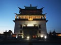 Temple of Boddhisattva Avalokiteshvara. Gandantegchinlen Monastery in Ulaanbaatar. Mongolia