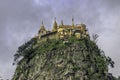 Mount Popa Monastery and Temple, Myanmar, Burma, Asia