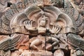 Temple on the Cambodia border. Royalty Free Stock Photo