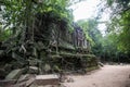 temple in Cambodia view in the afternoon, forming a perfect scenario for the Tomb Raider movie . Cambodia on August 8, 2017
