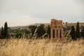 Temple of Castor and Pollux. Valle dei Templi - temples Valley, Agrigento, Italy.