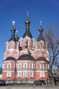 Orthodox Church in the center of Kimry, Tver region