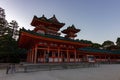 Temple in the centre of Kyoto Japan Royalty Free Stock Photo