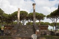 Temple Of Ceres in The Ancient Roman Port of Ostia Antica, Province of Rome, Lazio, Italy