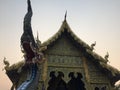 Temple in changrai ,Thailand Royalty Free Stock Photo