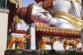 Temple on the Chao Praya River bangkok Thailand Royalty Free Stock Photo