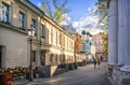 Temple in Chernigovsky lane in Moscow