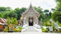 Temple at Chiangsan provience, Chiang rai, Northern of Thailand Royalty Free Stock Photo