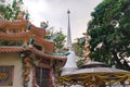 Temple in Chinese style in Bangkok, Thailand