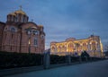 Temple of Christ the Savior in the Banja Luka Royalty Free Stock Photo