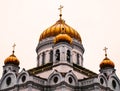 Temple of the Christ of the Savior, Moscow Royalty Free Stock Photo