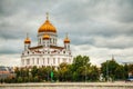 Temple of Christ the Savior in Moscow Royalty Free Stock Photo