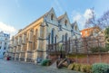 Temple Church built by the Knights Templar, 12th-century, London, UK