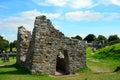 Temple of Ciaran, Clonmacnoise, Ireland Royalty Free Stock Photo