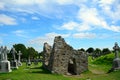 Temple of Ciaran, Clonmacnoise, Ireland Royalty Free Stock Photo