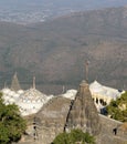 Temple complex on the holy Girnar top in Gujarat