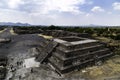 The temple complex of Teotihuacan consists of several structures