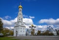 The temple complex in Zavidovo. Tver region. Russia Royalty Free Stock Photo