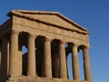 Temple of Concord, Valle dei Templi, Agrigento, Sicily, Italy Royalty Free Stock Photo