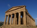 Temple of Concord, Valle dei Templi, Agrigento, Sicily, Italy Royalty Free Stock Photo