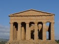 Temple of Concord, Valle dei Templi, Agrigento, Sicily, Italy Royalty Free Stock Photo