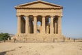 Temple of concord valley of the Temples agrigento sicily Italy europe