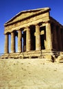 Temple of Concordia, Agrigento Royalty Free Stock Photo