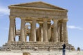 Temple of Concordia in Agrigento, Italy Royalty Free Stock Photo