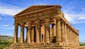 Temple of Concordia in Agrigento, Italy Royalty Free Stock Photo