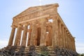 Temple of Concordia in Agrigento, Italy Royalty Free Stock Photo