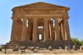 Temple of Concordia - Agrigento - Sicily - Italy Royalty Free Stock Photo