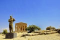 Temple of Concordia in Sicily Royalty Free Stock Photo