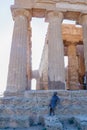 Temple of Concordia. Valley of the Temples in Agrigento.Sicily