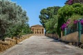 Temple of Concordia in the Valley of Temples - Agrigento, Sicily, Italy Royalty Free Stock Photo