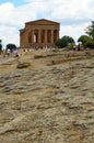 The Temple of Concordia, Valley of the Temples, Agrigento Sicily, Italy