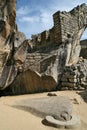 Temple of Condor in Machu Picchu, Peru Royalty Free Stock Photo